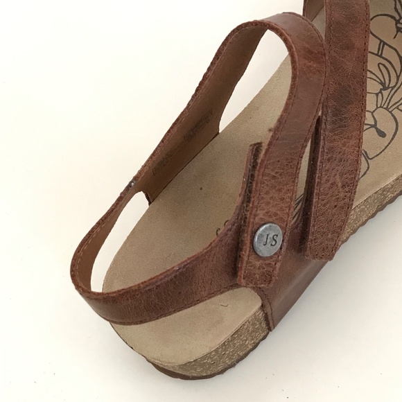 JOSEPH SEIBEL Tonga 25 Leather Comfort Sandal Women’s Size EU 39 US 8 8.5 - Picture 5 of 16